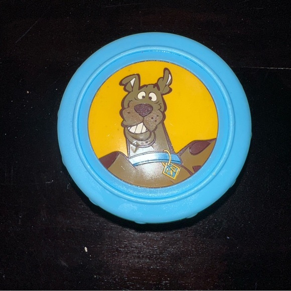 VINTAGE EXTREMELY RARE THERMOS HANNA BARBERA SCOOBY DOO BLUE YELLOW HARD TO FIND - Picture 6 of 13